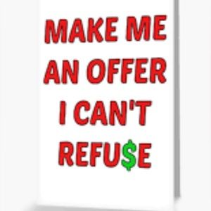 Offers Accepted! Make me reasonable offer😊